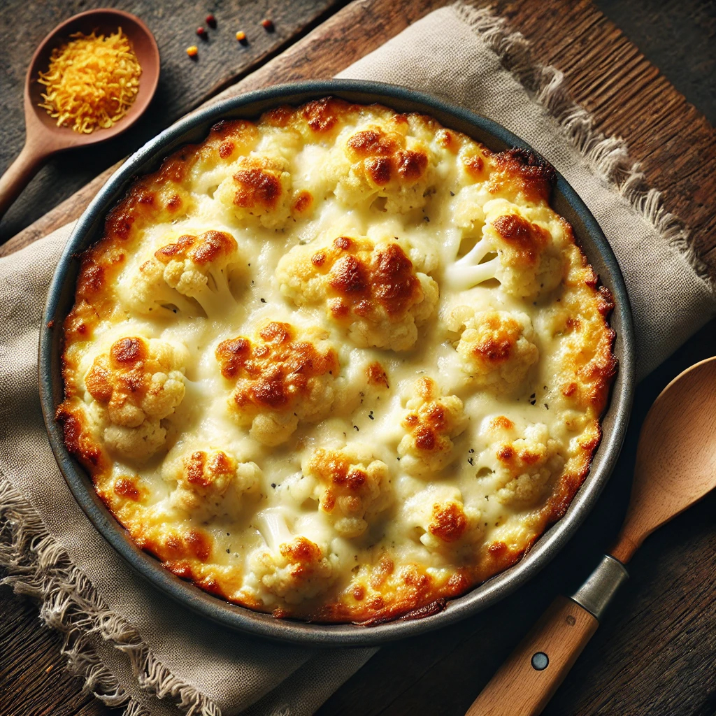 Italiaanse bloemkool ovenschotel